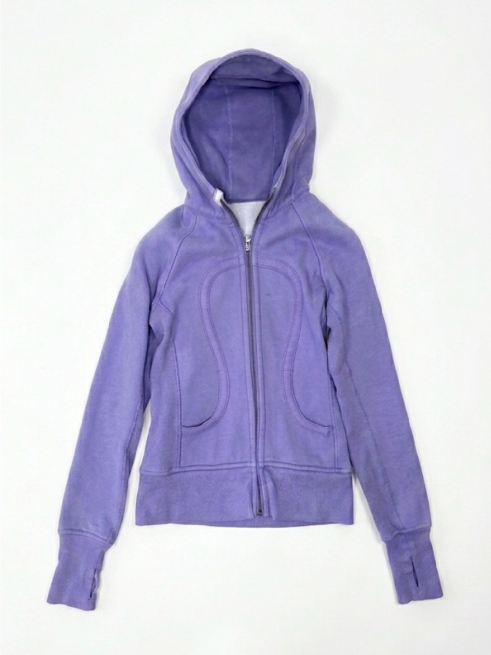 Lululemon Y2K Scuba Power Purple Full Zip Scuba Hoodie Full Zip